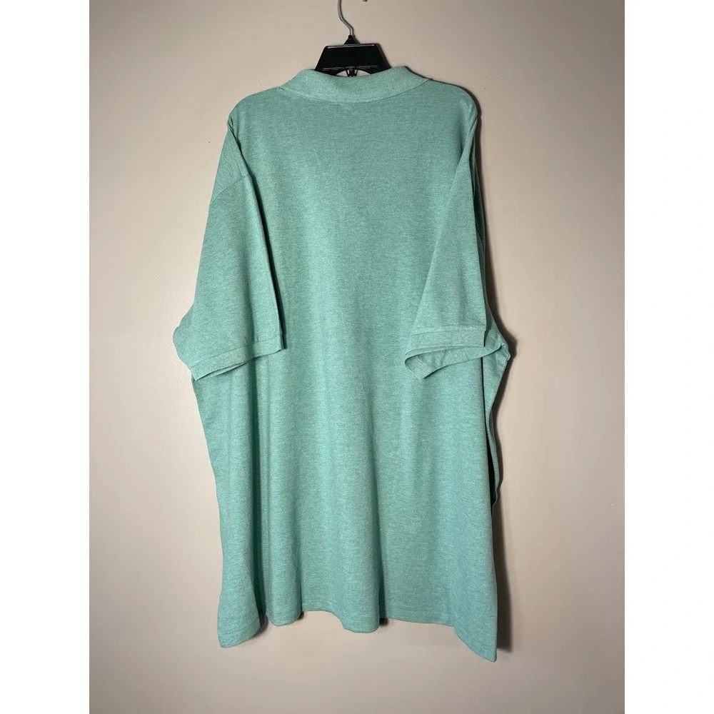 Ralph Lauren Polo Men's The Iconic Mesh Polo Shirt Green Big & Tall 4XL New $125